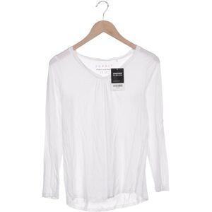 Esprit Damen Langarmshirt, weiß, Gr. M - Second Hand