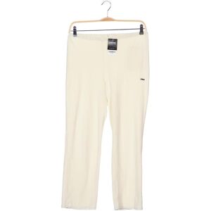 Fila Damen Stoffhose, gelb, Gr. W24 L25 - Second Hand