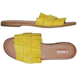 Cinque Damen Sandale, gelb, Gr. EU 40 - Second Hand