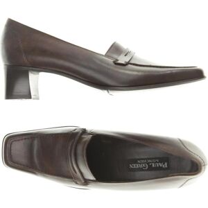 Paul Green Damen Halbschuh, braun, Gr. UK 4.5, Leder - Second Hand