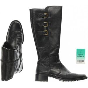 Paul Green Damen Stiefel, schwarz, Gr. UK 5.5, Kunstleder - Second Hand