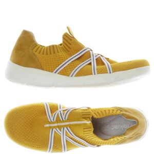 Rieker Damen Sneakers, gelb, Gr. EU 37 - Second Hand