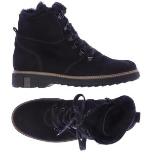 waldläufer Damen Stiefelette, schwarz, Gr. EU 40, Leder - Second Hand