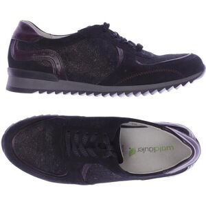 waldläufer Damen Sneakers, schwarz, Gr. EU 37, Leder - Second Hand