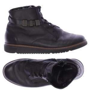 waldläufer Damen Stiefelette, schwarz, Gr. EU 38, Leder - Second Hand