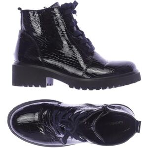 waldläufer Damen Stiefelette, schwarz, Gr. EU 37 - Second Hand