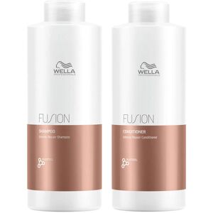 Wella Professionals Care Wella Professionals Fusion Repair Shampoo and Conditioner Super Size Regime Bundle