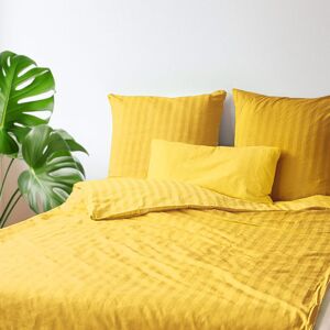 allnatura Satin-Wende-Bettwäsche "Kastilia-Colora" 40x80 + 155x220 cm beige/braun 100% ökologisch