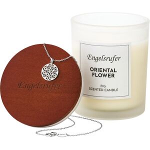 Engelsrufer Raumduefte DuftkerzenSchmuckkerze Oriental Flower mit Kette Lebensblume