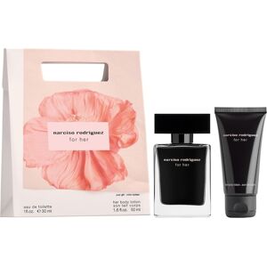 Narciso Rodriguez Damendüfte for her Geschenkset Eau de Toilette Spray 30 ml + Body Lotion 50 ml