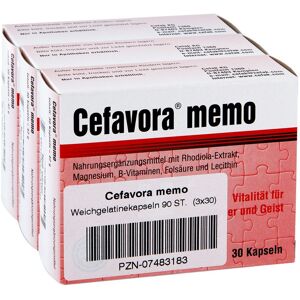 Cefavora memo Weichgelatinekapseln 90stk