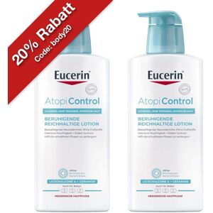 Eucerin AtopiControl Beruhigende Reichhaltige Lotion 2x400ml