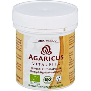 Agaricus Vitalpilz Bio Terra Mundo Kapseln 60stk