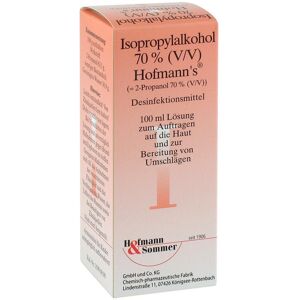 Isopropylalkohol 70% V/v Hofmann's 100ml