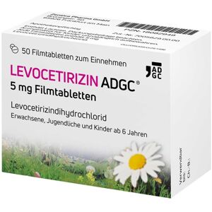 Levocetirizin ADGC 5 mg Filmtabletten 50stk
