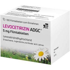 Levocetirizin ADGC 5 mg Filmtabletten 100stk