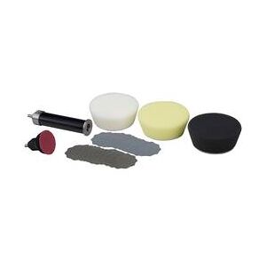 Proxxon 29070 Schleif- und Polierset Schleifteller Ø 30 mm, 80 mm 7 Teile