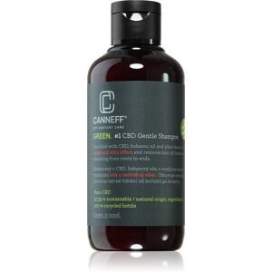 Canneff Green CBD Gentle Shampoo Regenierendes Shampoo für glänzendes und geschmeidiges Haar 200 ml