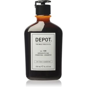 DEPOT 100 HAIR CLEANSING NO. 108 DETOXIFYING CHARCOAL SHAMPOO reinigendes Detox-Shampoo für alle Haartypen 250 ml
