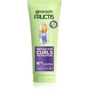 Garnier Fructis Curls Method hydratisierendes Shampoo für welliges und lockiges Haar 200 ml