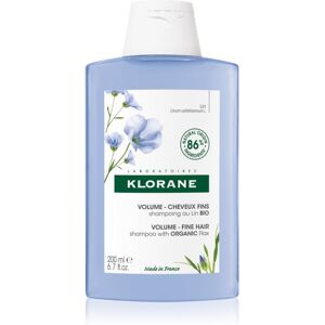 Klorane Flax Fiber Bio Shampoo für feines und schlaffes Haar 200 ml