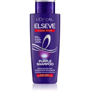 L’Oréal Paris Elseve Color-Vive Purple Shampoo zum Neutralisieren von Gelbstich 200 ml