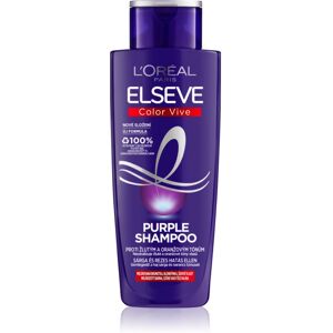 L’Oréal Paris Elseve Color-Vive Purple Shampoo zum Neutralisieren von Gelbstich 200 ml