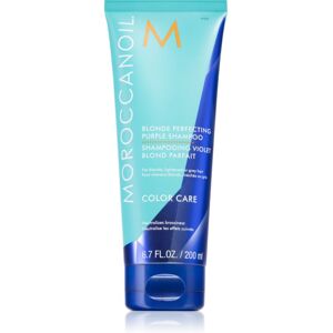 Moroccanoil Color Care Shampoo violettes Tönungsshampoo für blonde Haare 200 ml