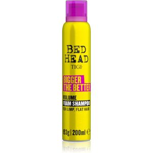 Tigi Bigger The Better Shampoo Schaum Shampoo für mehr Haarvolumen 200 ml