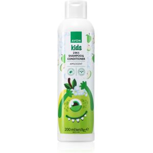 Avon Kids Apple Shampoo und Conditioner 2 in 1 200 ml