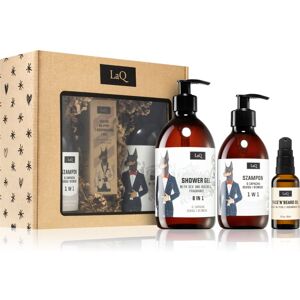 LaQ Doberman Geschenkset für Körper und Gesicht für Herren