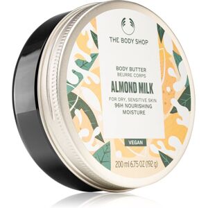 The Body Shop Almond Milk Body Butter nährende Body-Butter für trockene und empfindliche Haut 200 ml