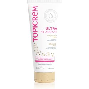 Topicrem UH BODY Ultra-Moisturizing Sparkling Body Intensive Feuchtigkeit spendende Körperlotion mit Glitzerteilchen 200 ml