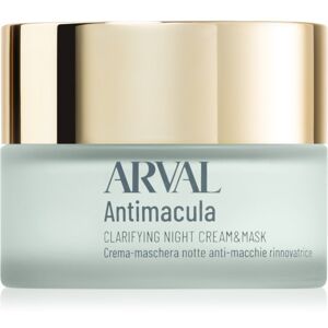 Arval Antimacula Clarifying Night Cream & Mask erneuernde Creme-Maske für die Nacht gegen Pigmentflecken 50 ml