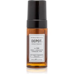 DEPOT 500 BEARD & MOUSTACHE SPECIFICS NO. 508 BEARD & MOUSTACHE CLEANSING FOAM Reinigungsschaum für den Bart 100 ml