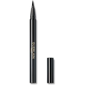 Guerlain Noir G Graphic Liner Flüssig-Eyeliner im Stift wasserfest Farbton 01 Black 0,55 ml