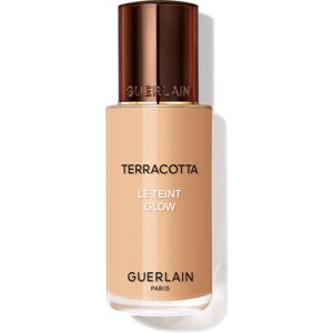 Guerlain Terracotta Le Teint Glow das flüssige aufhellende Foundation für ein natürliches Aussehen Farbton 3,5W Warm 35 ml