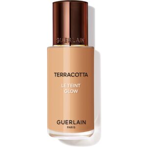 Guerlain Terracotta Le Teint Glow das flüssige aufhellende Foundation für ein natürliches Aussehen Farbton 4W Warm 35 ml