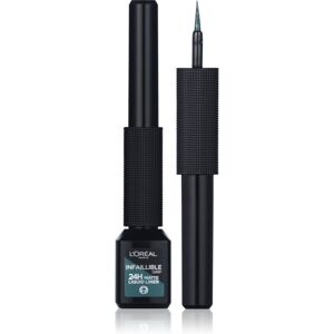 L’Oréal Paris Infaillible Grip 24h Flüssige Eyeliner Farbton 04 Emeraude Signature 3 ml