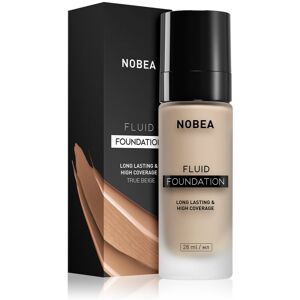 NOBEA Day-to-Day Fluid Foundation langanhaltende Foundation Farbton 06 True beige 28 ml
