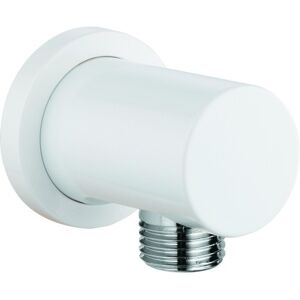 Grohe Wandanschlussbogen Rainshower 27057 runde Rosette moon white/chrom, 27057LS0 27057LS0