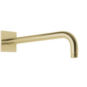 Herzbach spa ix pvd wandarm 350 rosette 70 eckig brass, Brass Steel, 21.960350.2.41 21.960350.2.41