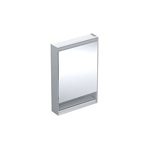Geberit One Spiegelschrank 505831001 60x90x15cm, mit Nische, 1 Tür, Anschlag rechts, Aluminium eloxiert
