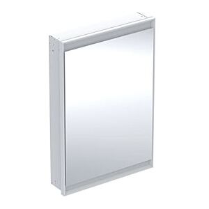 Geberit One Spiegelschrank 505800002 60x90x15cm, mit ComfortLight, 1 Tür, Anschlag links, weiß/Aluminium pulverbeschichtet