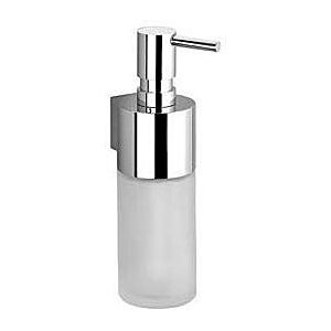 Dornbracht Spender 83435970-99 Wandmodell, Flasche aus Kristallglas, matt, Dark Platinum matt