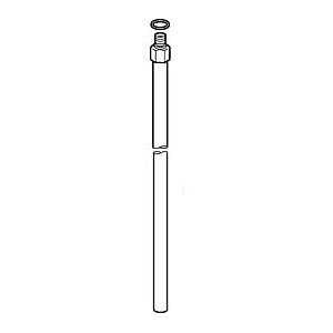 Hansa Anschlussrohr M8 x 1 d:10 mm 480 mm 59914009 10 mm, L=480