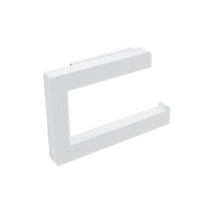 Hewi System 900 Q WC-Papierhalter 900Q21.00060DX pulverbeschichtet weiß tiefmatt, aus Edelstahl, klappbar, 140x90x22mm