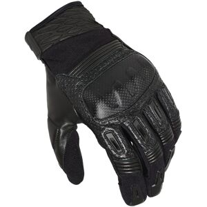 Macna Rime perforierte Motorrad Handschuhe Schwarz XL unisex