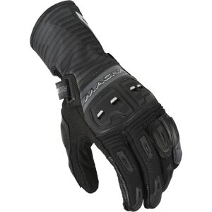 Macna Shellar perforierte Motorrad Handschuhe Schwarz S male