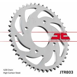 JT SPROCKETS Hart eloxierte, ultraleichte Anti-Schlamm-Stahlkrone 803 - 428 unisex